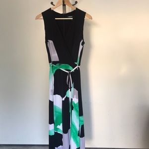 DKNY faux wrap dress.